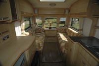 caravan interior - coachman amara